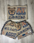 Tube Top & Shorts/Mini Skirt Tapestry Set