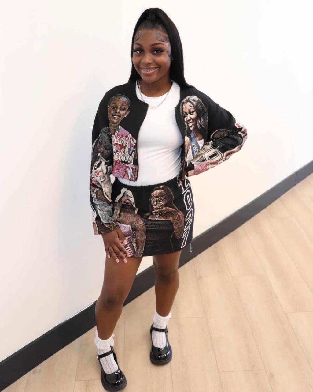 Jacket & Skirt Tapestry Set
