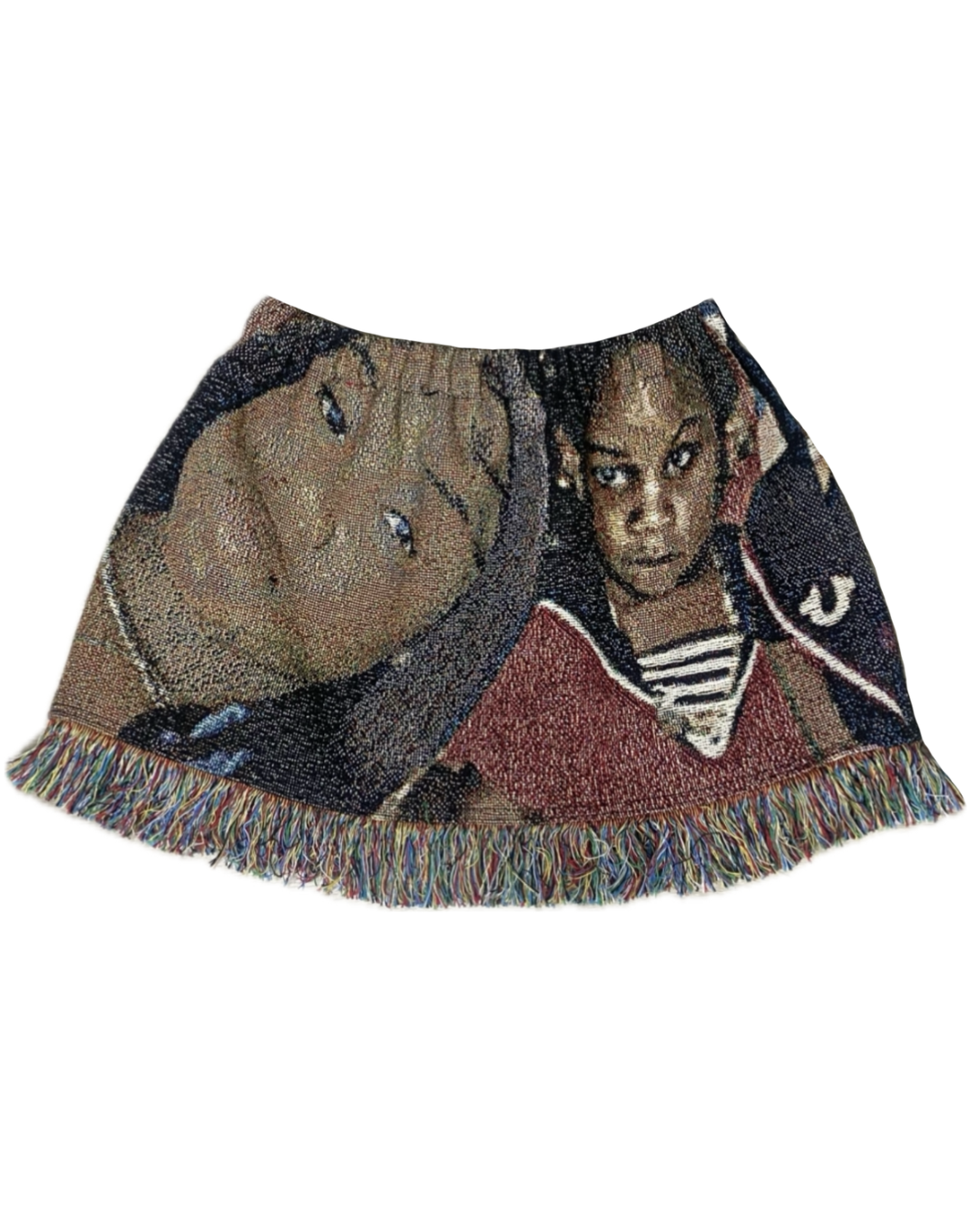 Tapestry Mini Skirt